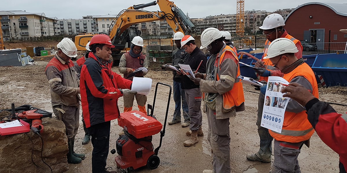 Hilti and Eiffage IDF1 partnership