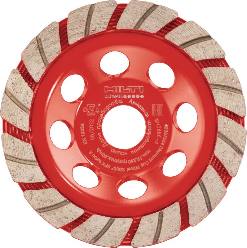 SPX Turbo A Diamond grinding cup wheel Ultimate diamond cup wheel for highly efficient and scratch-free grinding of concrete, screed and natural stone