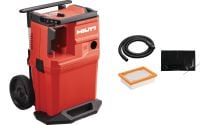 VC 4MX-22 T15 cordless M-Class dust extractor Powerful cordless dust extractor with large container for connection with power tools and jobsite clean ups (wet & dry), 15l tank (Nuron battery)